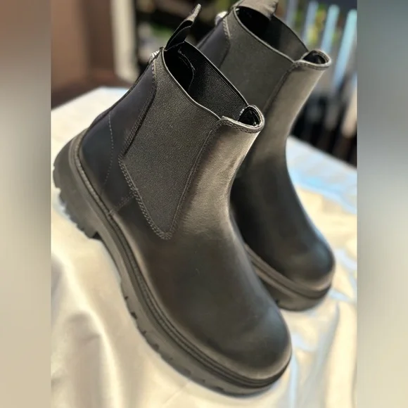 NEW Men’s Kurt Geiger London Ryder Chelsea Leather Pull On Boots - Picture 8 of 10